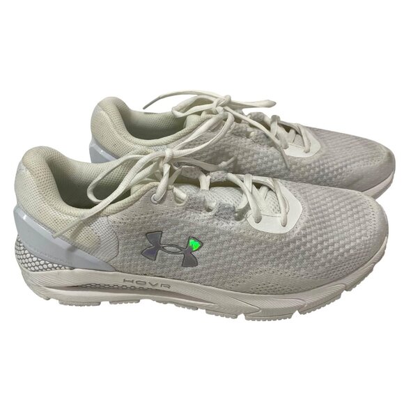 Under Armour HOVR Sonic 4 White Running Shoes Size 11 Mens Lightweight NWOT - Picture 1 of 10